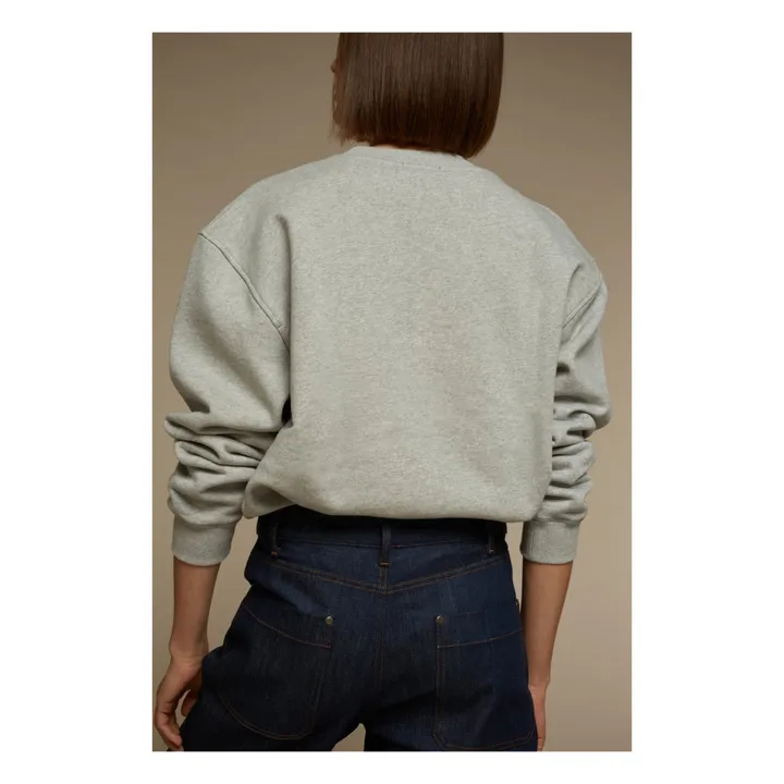 Odysée Sweatshirt | Light eather grey- Product image n°2
