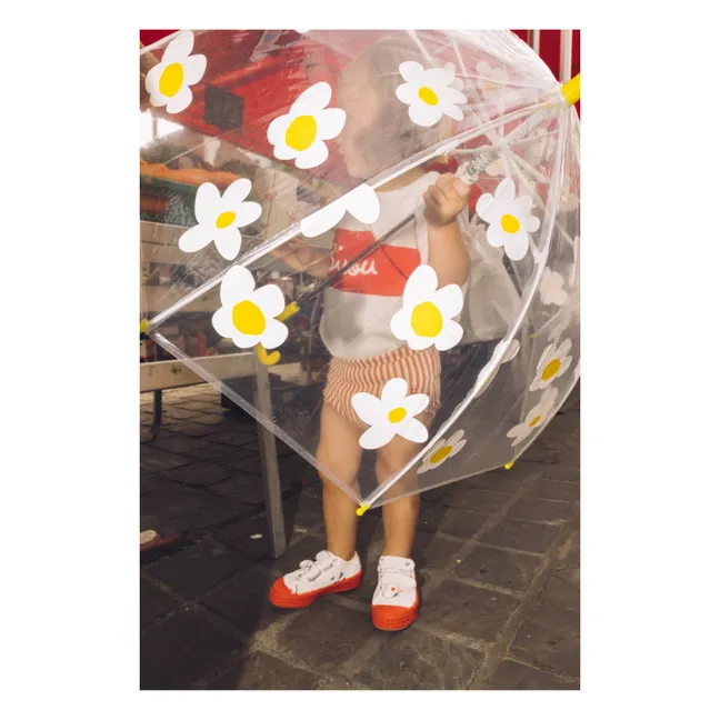 Parapluie Fleurs enfant | Jaune