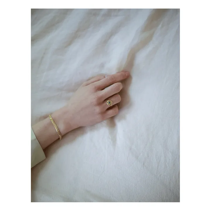 Bague Madeleine | Bleu marine- Image produit n°0