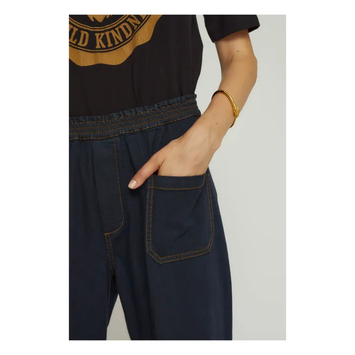 Jeans Ernest in denim morbido | Nero- Immagine del prodotto n°10