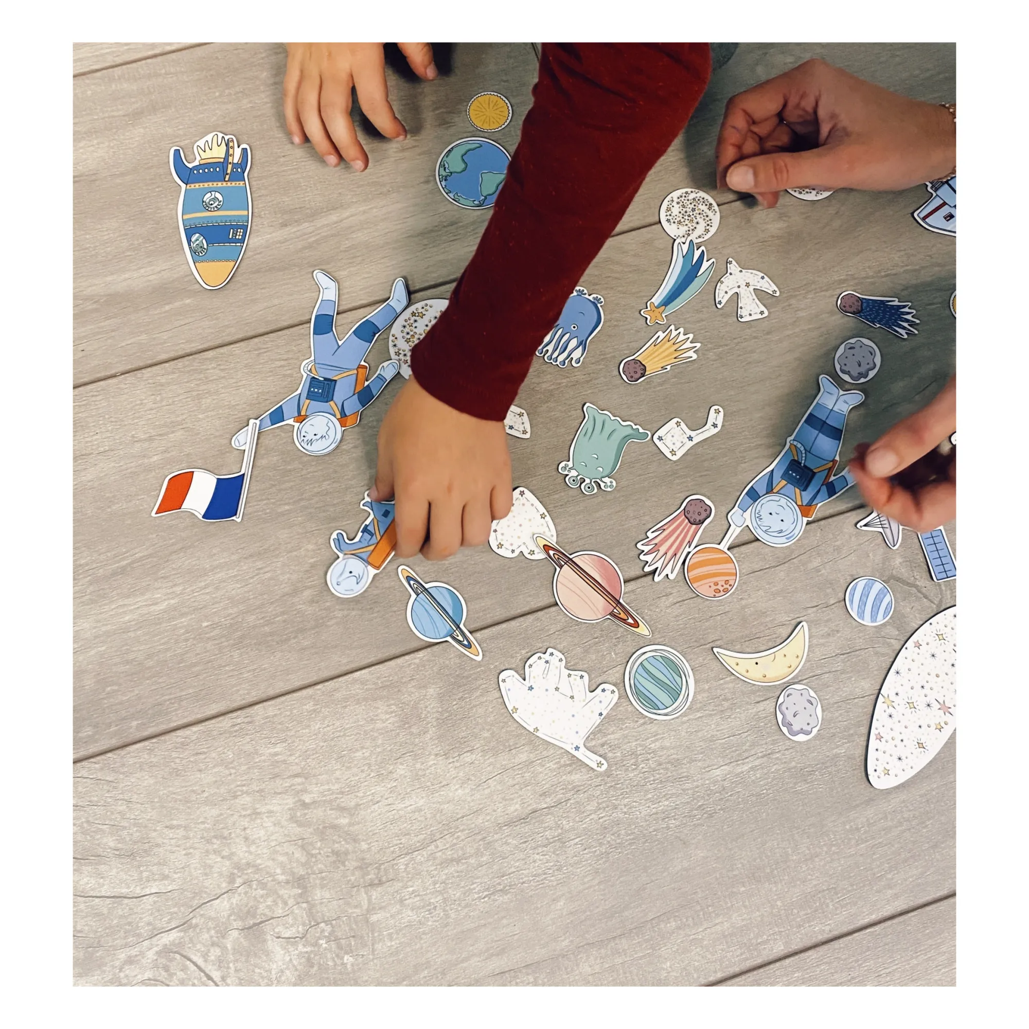 Ferflex - Magnets Espace - Set de 48 (Ferflex) - Image 1