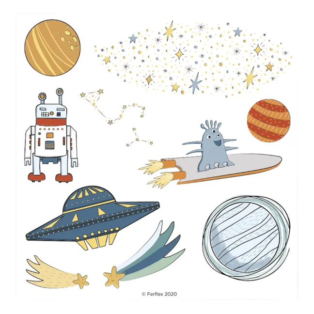 Space Magnets - Set of 48