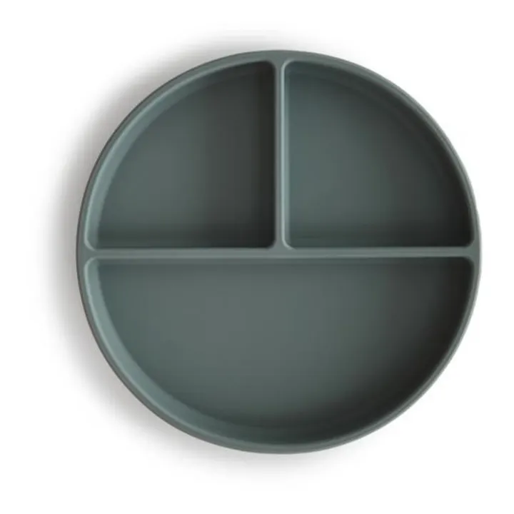 Assiette en silicone | Vert sapin- Image produit n°0
