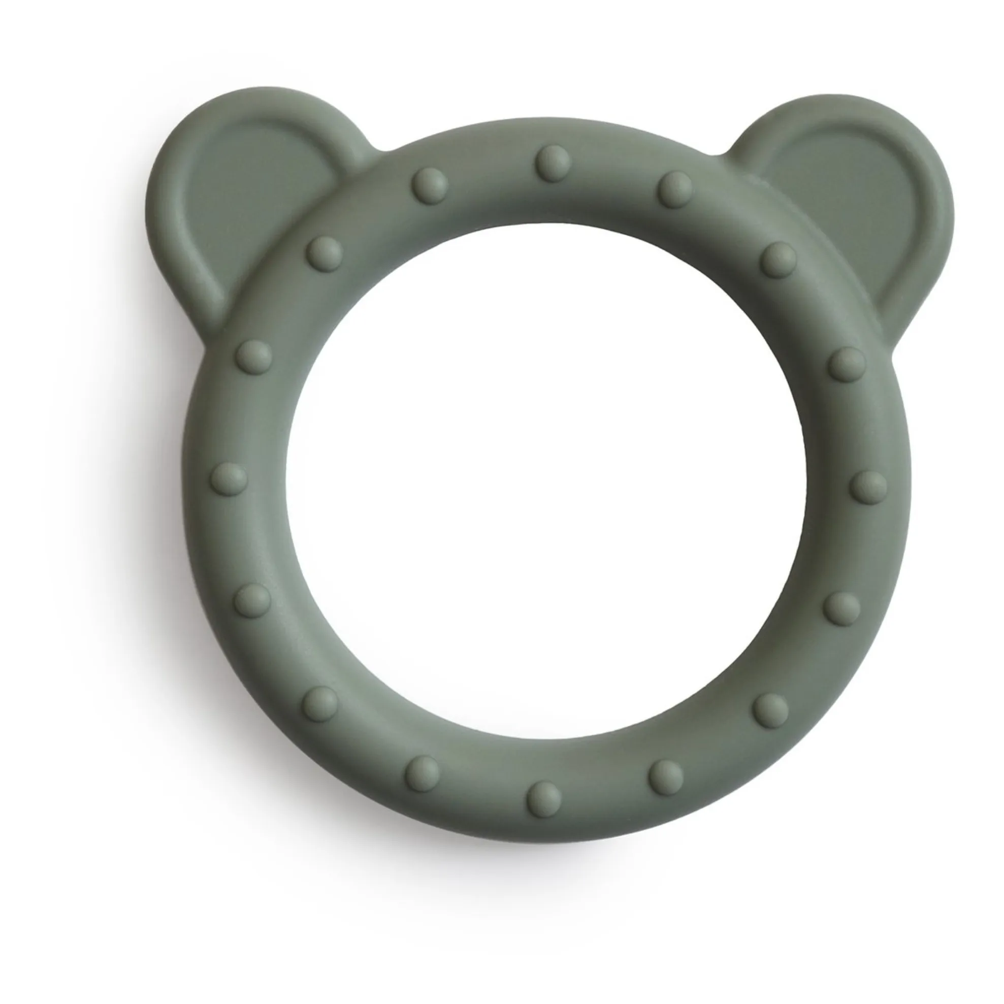 Anneau de dentition en silicone | Vert sapin- Image produit n°0