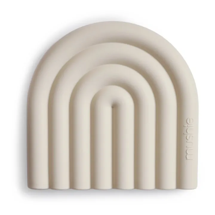 Giocattolo da dentizione in silicone | Sabbia- Immagine del prodotto n°0