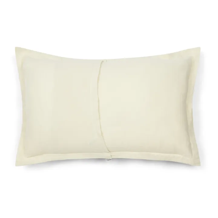 Funda de almohada Tamaris de doble gasa de algodón | Leche- Imagen del producto n°1