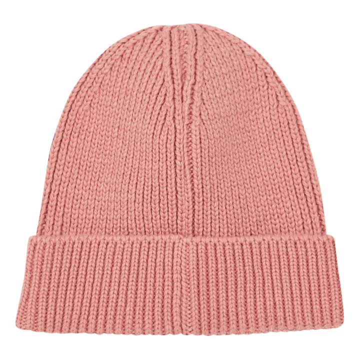Lizo Wool and Recycled Fibre Beanie | Pink- Product image n°1