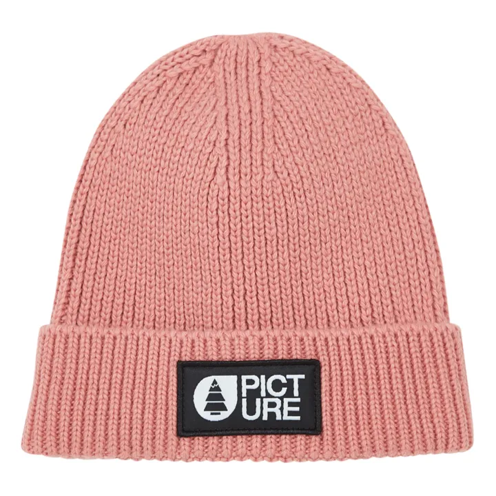 Lizo Wool and Recycled Fibre Beanie | Pink- Product image n°0