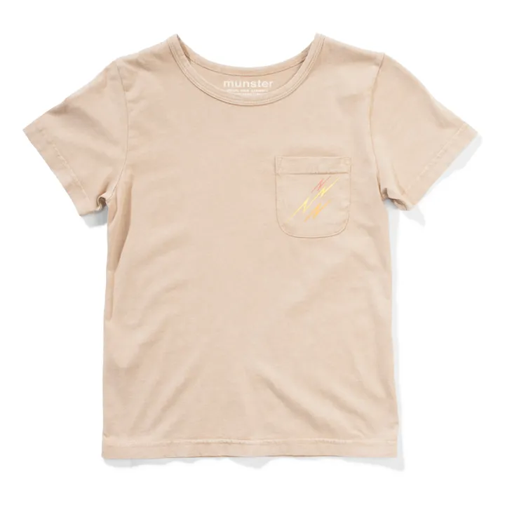 T-Shirt Boltcharge | Sable- Image produit n°0