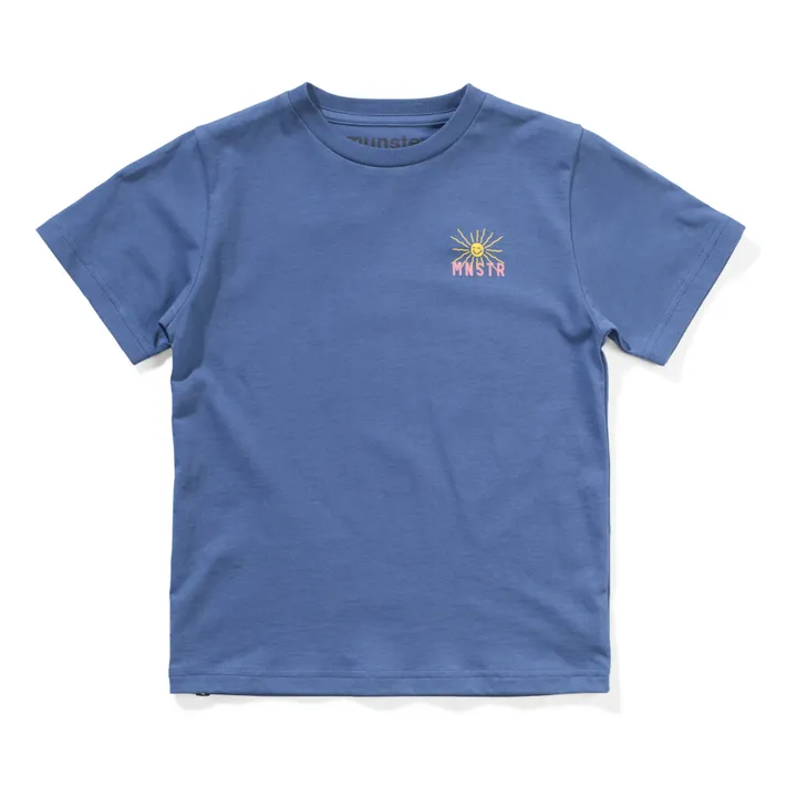 T-Shirt Happy | Blau- Produktbild Nr. 0