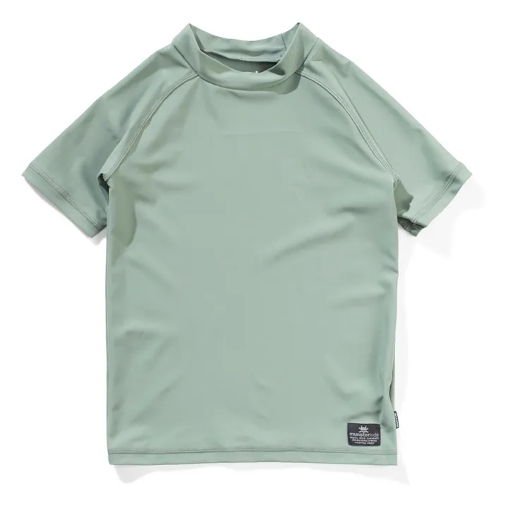 T-shirt Anti UV Mnstr | Vert olive- Image produit n°0