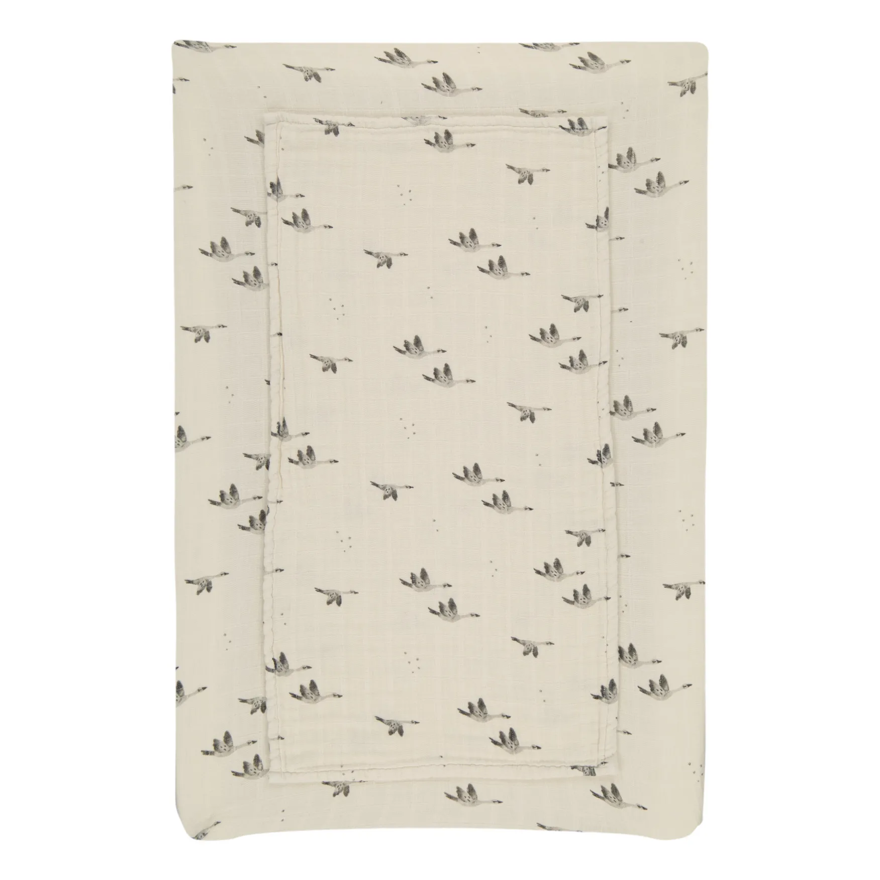 Rose In April Sand Fanny Goose Changing Mat Cover