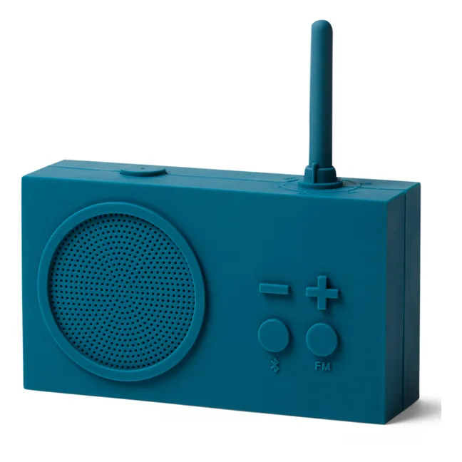 Bluetooth-Radio Tykho 3 | Pfauenblau