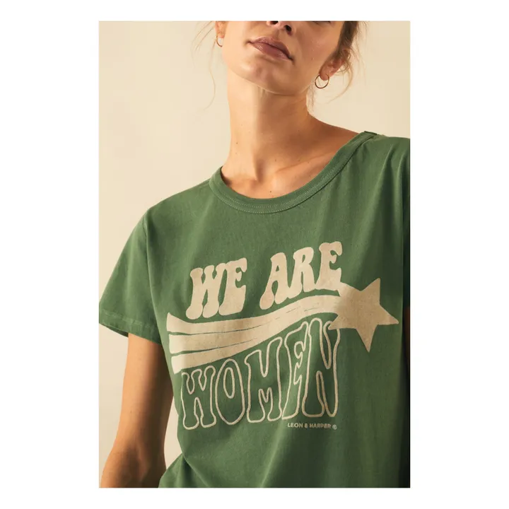 Toro Star Organic Cotton T-shirt | Green- Product image n°2