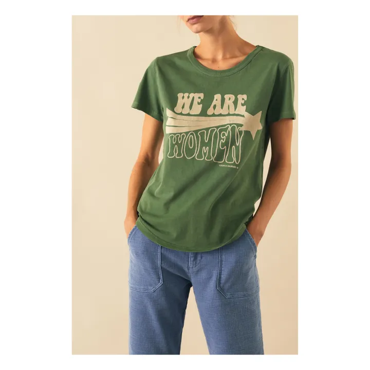 Toro Star Organic Cotton T-shirt | Green- Product image n°3