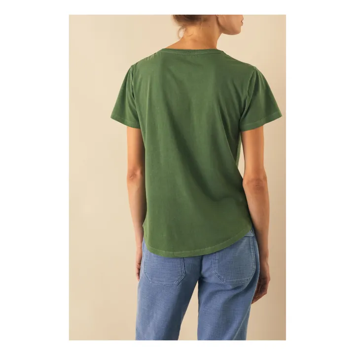 Toro Star Organic Cotton T-shirt | Green- Product image n°5
