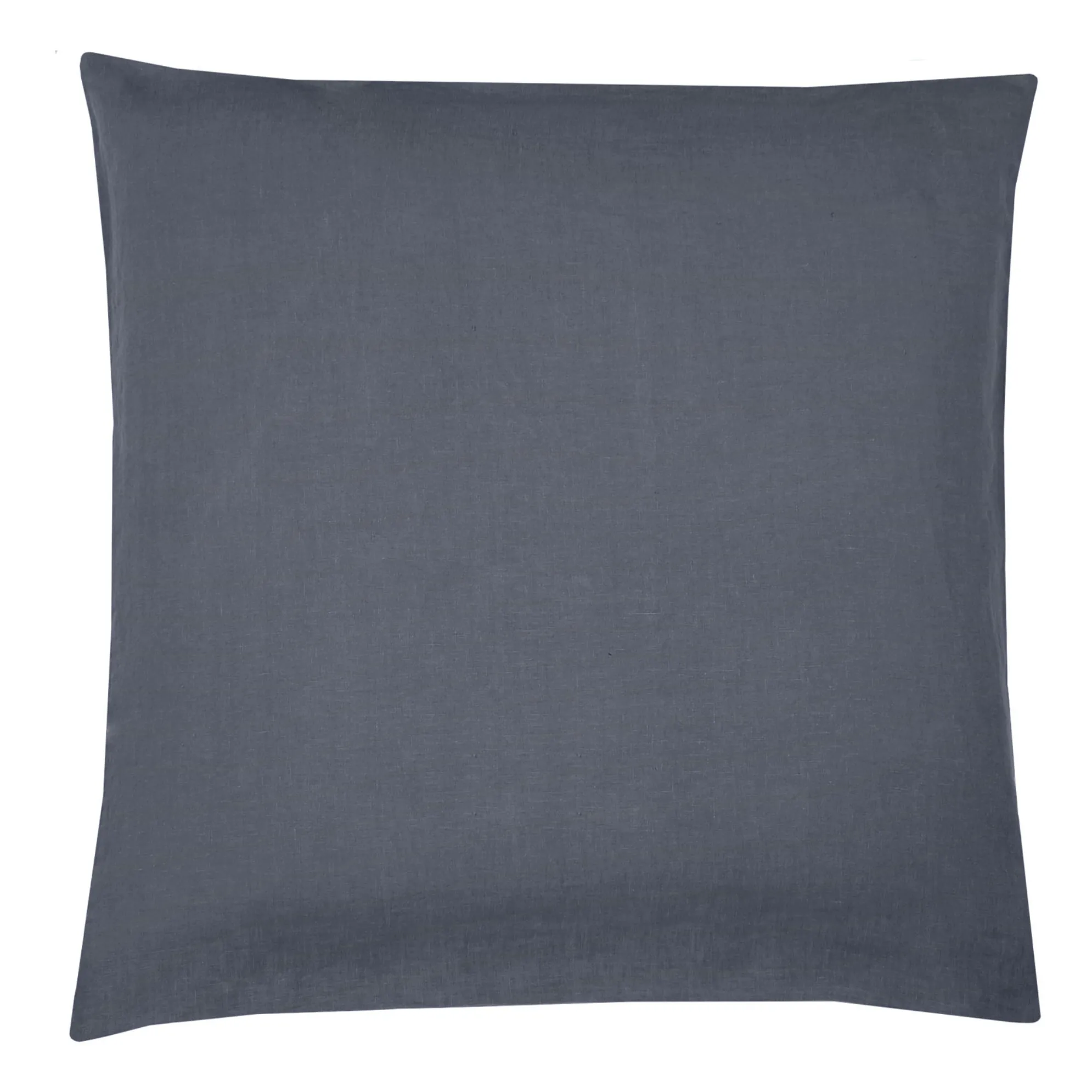 Communauté De Biens Storm Blue Washed Linen Pillowcase