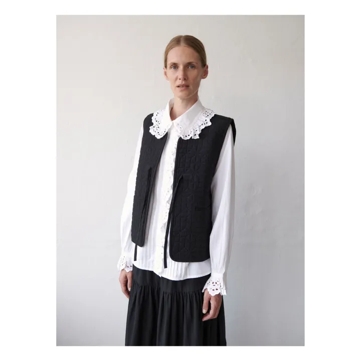 Anna Organic Cotton Jacket | Black- Product image n°1