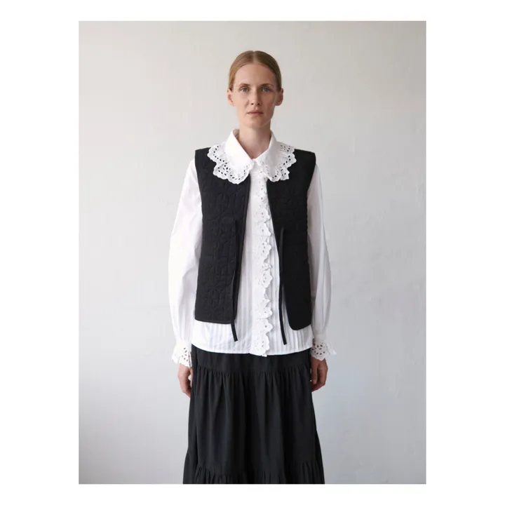 Anna Organic Cotton Jacket | Black- Product image n°2