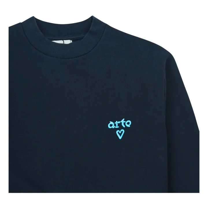 Cassat Sweatshirt  | Navy blue- Product image n°1