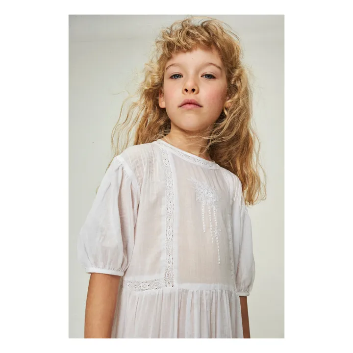 Robe Rosemary | Blanc- Image produit n°3