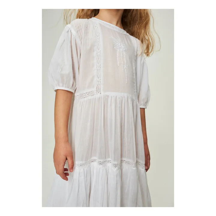 Robe Rosemary | Blanc- Image produit n°5