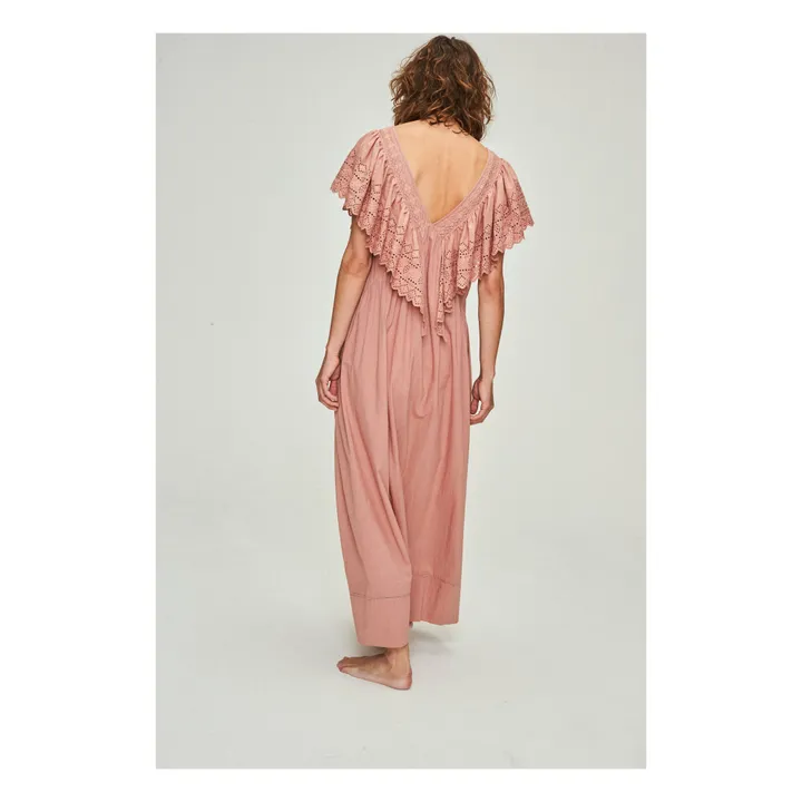 Bluse mit Blumenprint Camélia - Damenkollektion  | Altrosa- Produktbild Nr. 5