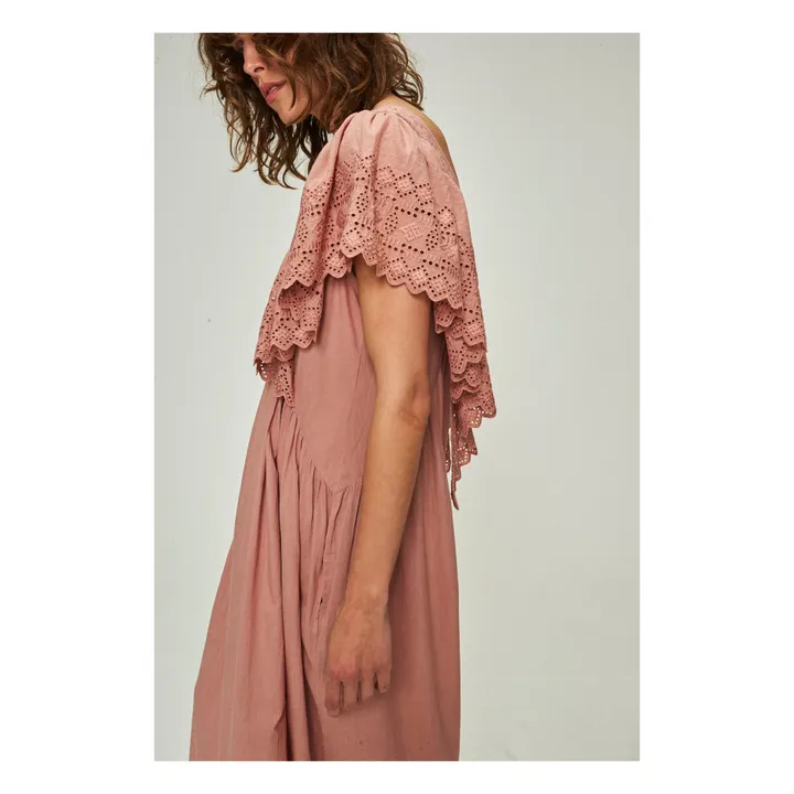 Bluse mit Blumenprint Camélia - Damenkollektion  | Altrosa- Produktbild Nr. 6