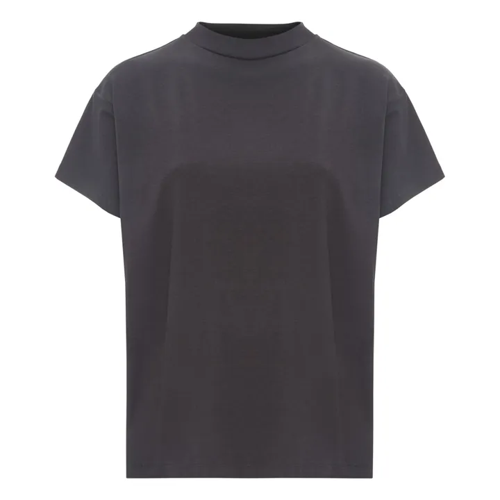 Camiseta Saba Oversize algodón orgánico | Negro- Imagen del producto n°0