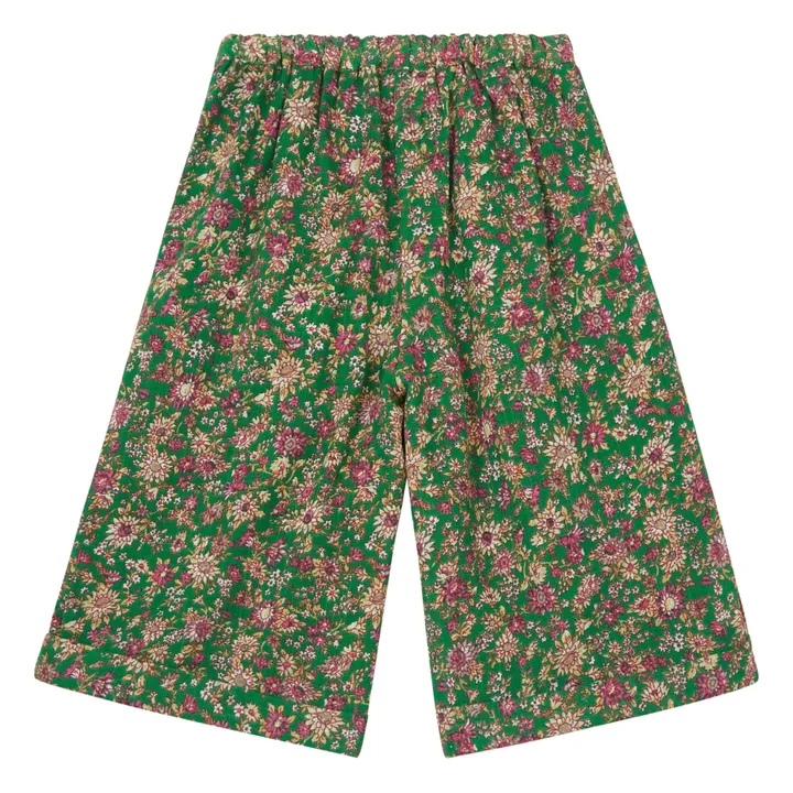 Organic Cotton Trousers | Green- Product image n°2