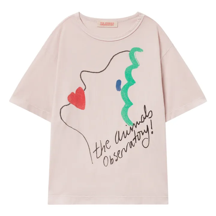 Camiseta oversize Rooster | Rosa Palo- Imagen del producto n°0