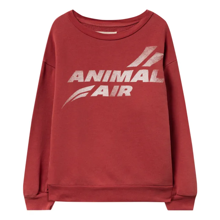 Bear Sweatshirt | Red- Product image n°0