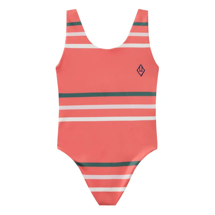 Trout Recycled Polyester Swimsuit | Red- Product image n°0
