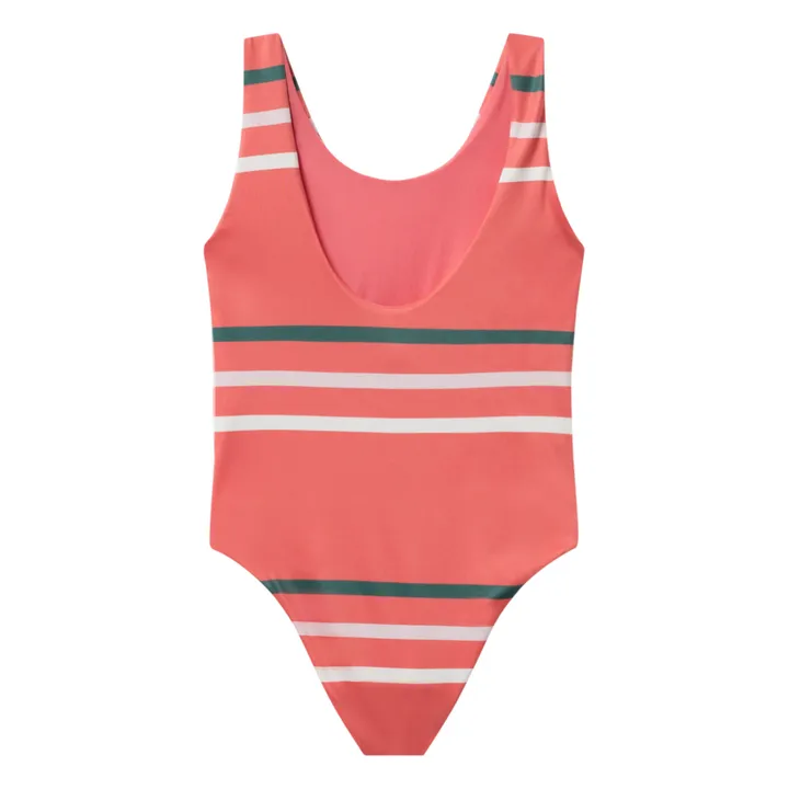 Trout Recycled Polyester Swimsuit | Red- Product image n°3