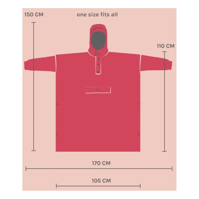 Capa impermeable Digi Spring Camo | Lila