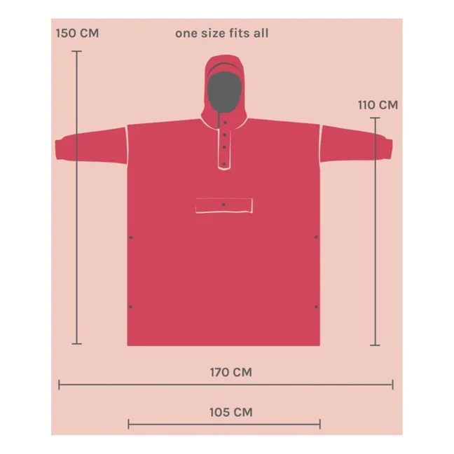 Cape Imperméable Digi Spring Camo | 	Lilas