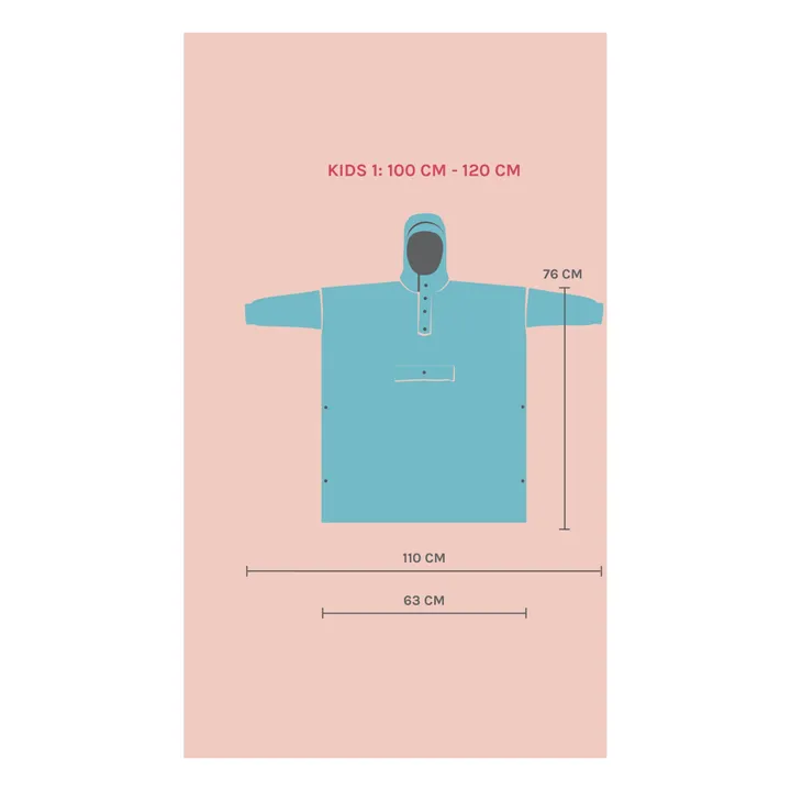 Capa impermeable Camuflaje Jungla - Colección Infantil | Marrón- Imagen del producto n°6