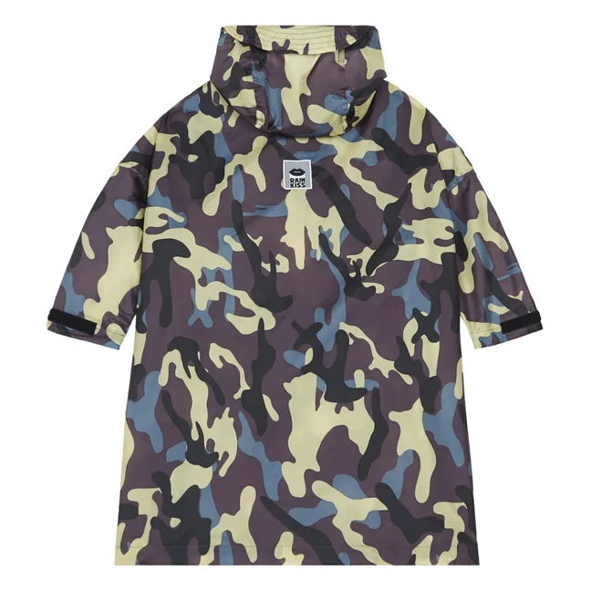 Capa impermeable Camuflaje Jungla - Colección Infantil | Marrón