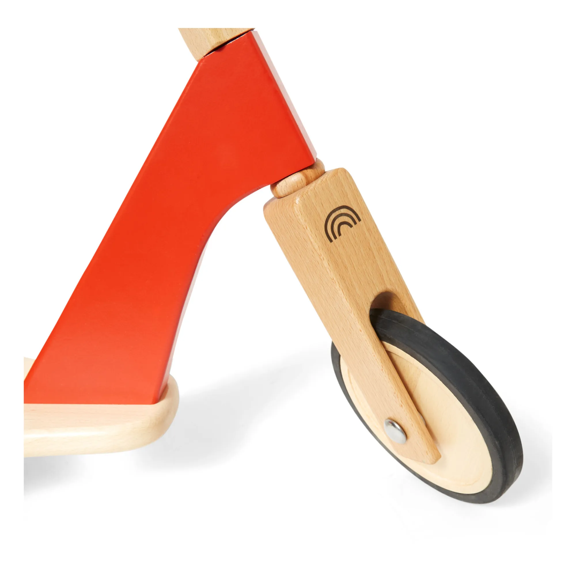 Porteur Scooter - Moulin Roty x Smallable | Rouge- Image produit n°8