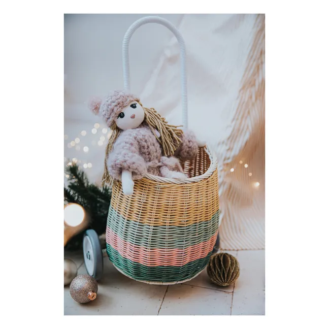 Panier à roulettes enfant Luggy - Olli Ella x Smallable