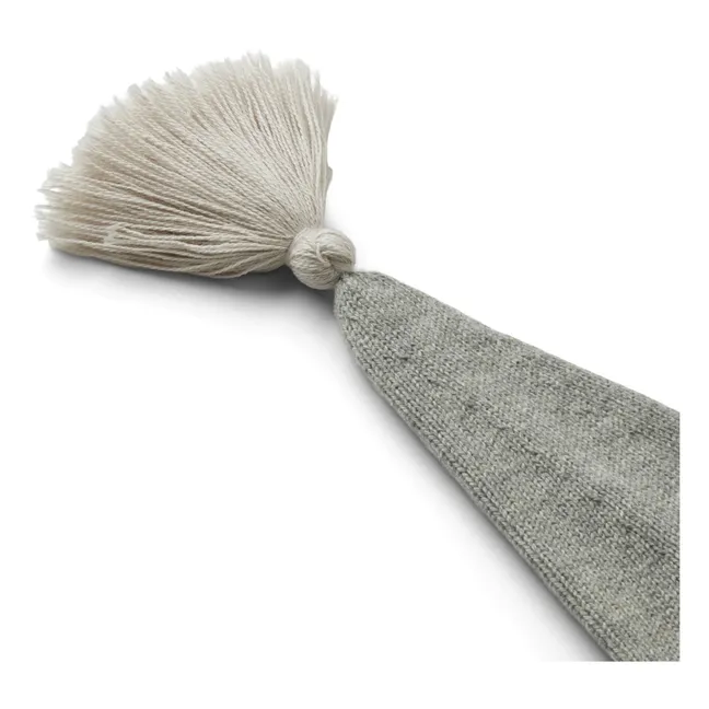 Gorrito de Navidad de algodón orgánico | Gris