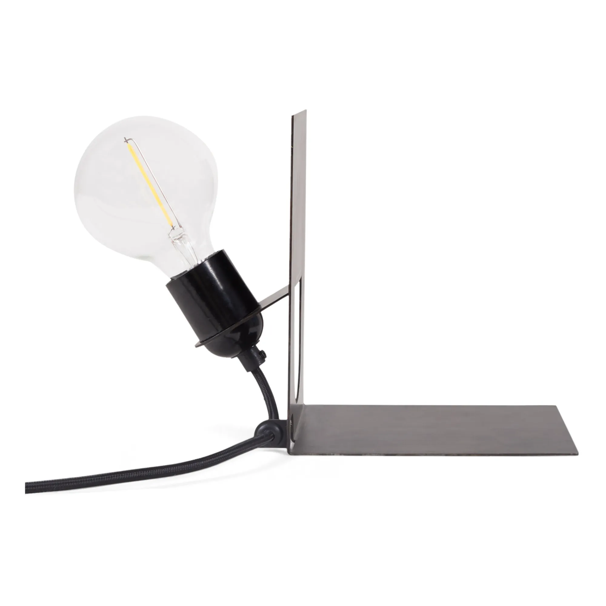 Lampe de bibliothèque AML en métal  | Noir- Image produit n°0