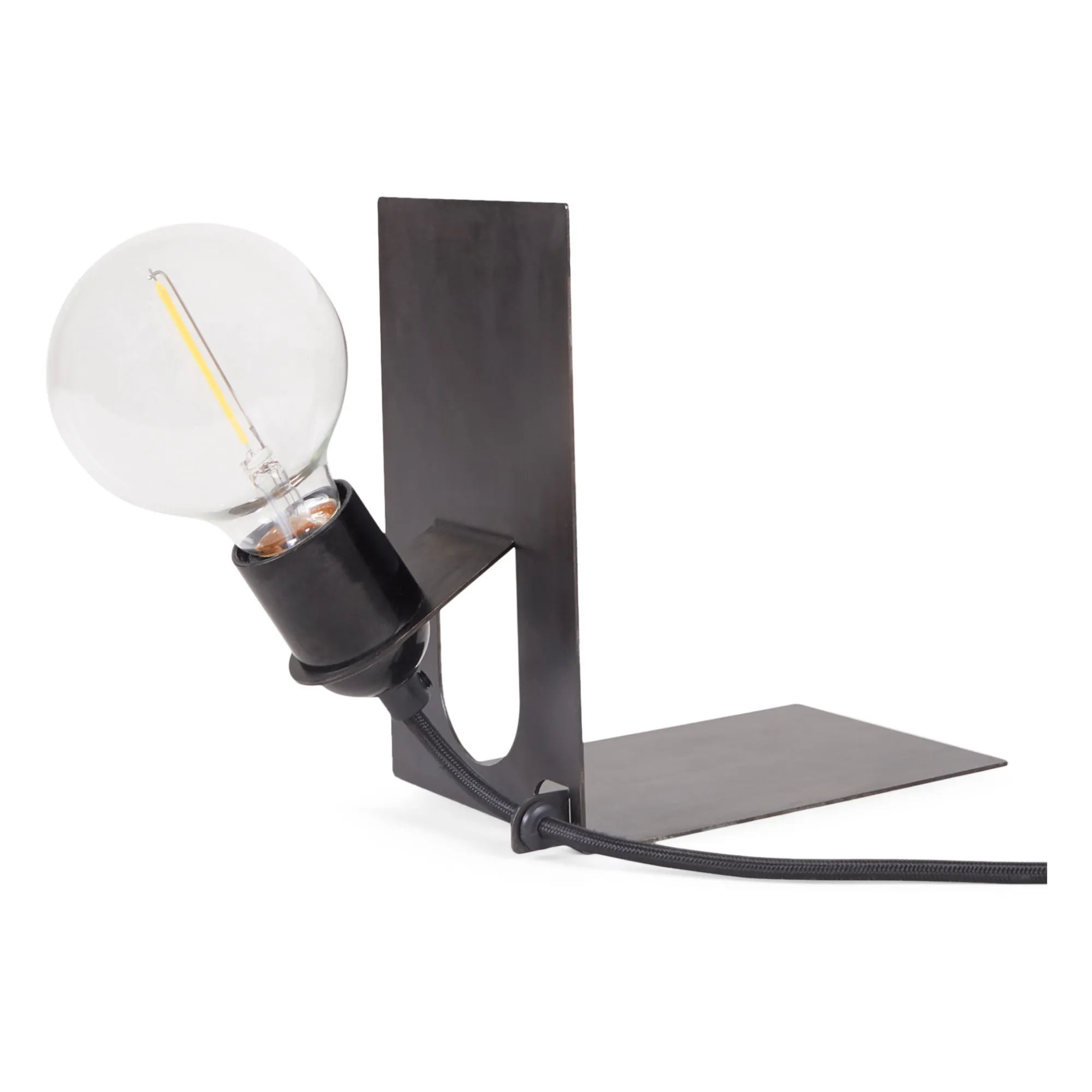 Lampe de bibliothèque AML en métal  | Noir- Image produit n°2