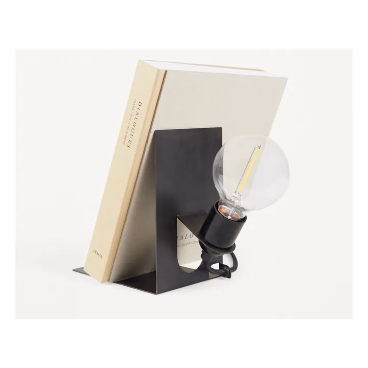 Lampada da biblioteca, modello: AML, in metallo | Nero- Immagine del prodotto n°4