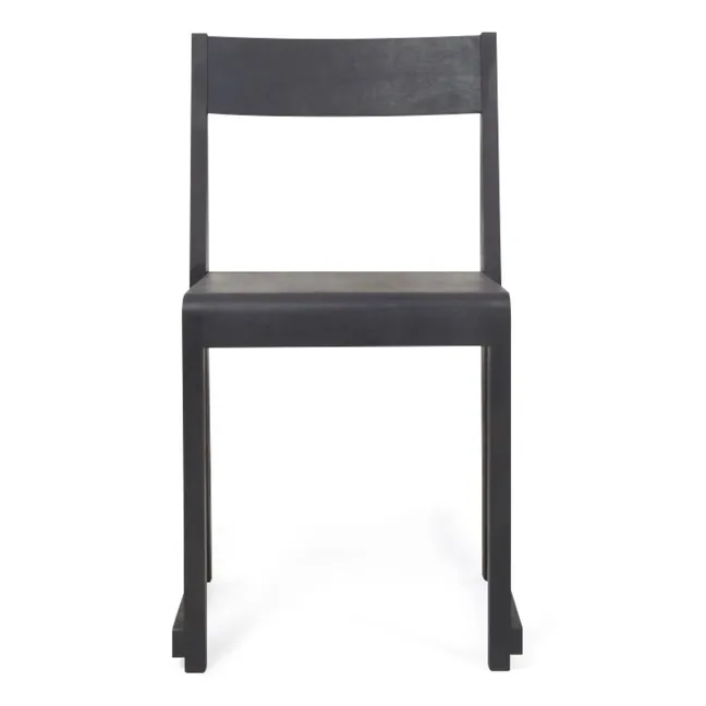 Stuhl aus Holz | Schwarz