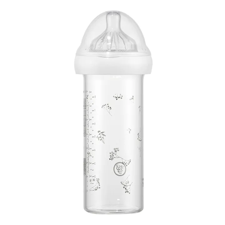Bottiglia di vetro Gypsophile - 240 ml | Grigio- Immagine del prodotto n°0