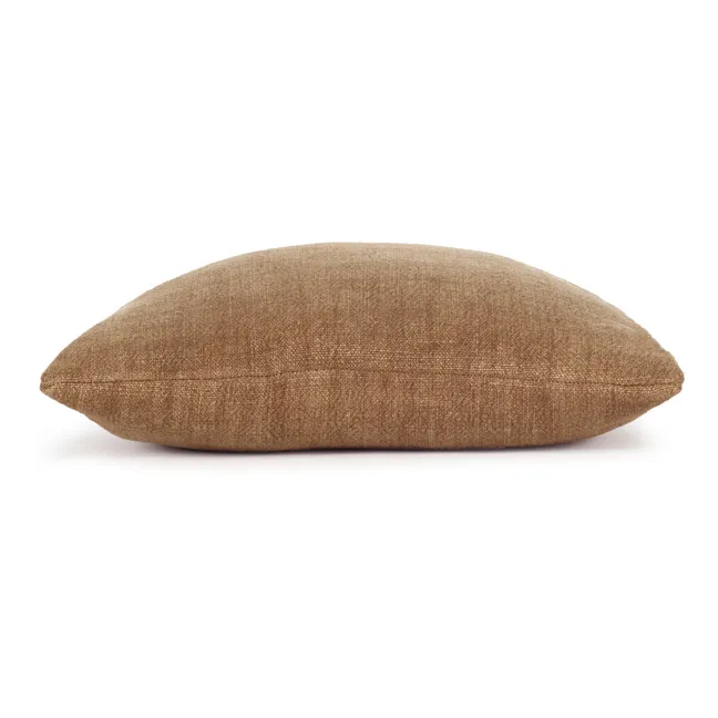 Coussin en lin | Marron
