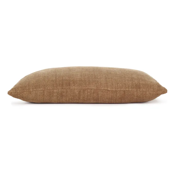 Coussin en lin | Marron- Image produit n°1