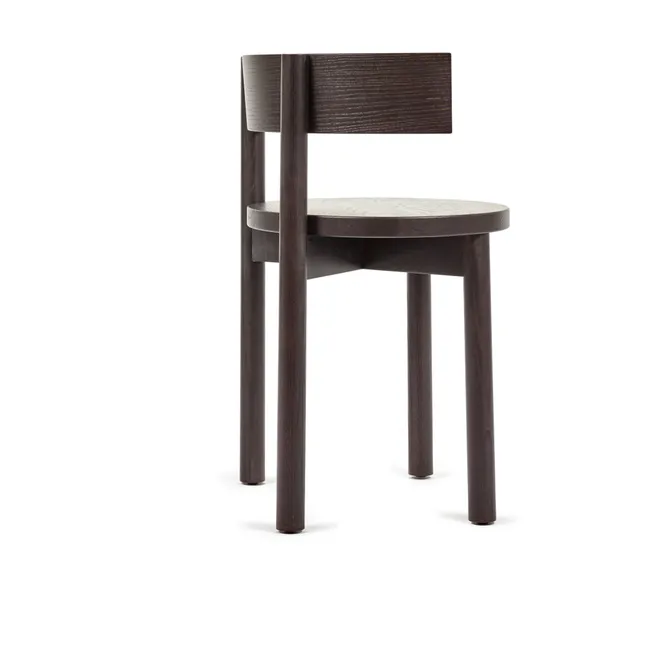 Paulette Chair with Armrests | Brown