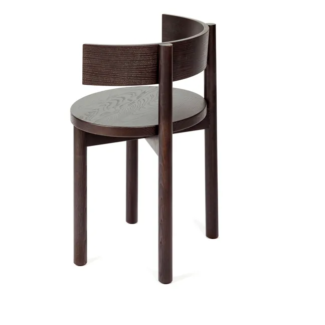 Paulette Chair with Armrests | Brown